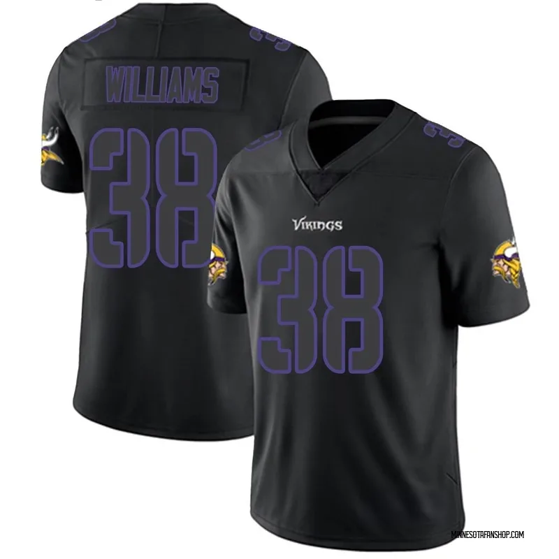 Jaylin Williams Men's Nike White Minnesota Vikings Custom Game Jersey