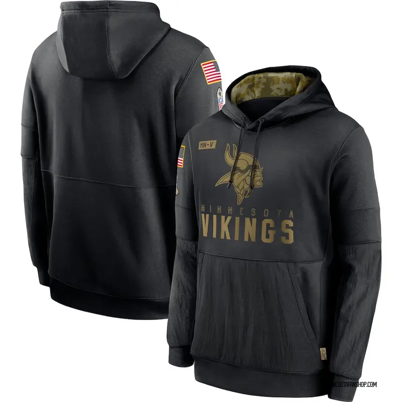 Personalized NFL Minnesota Vikings Special Salute To Service Design Hoodie  - Torunstyle
