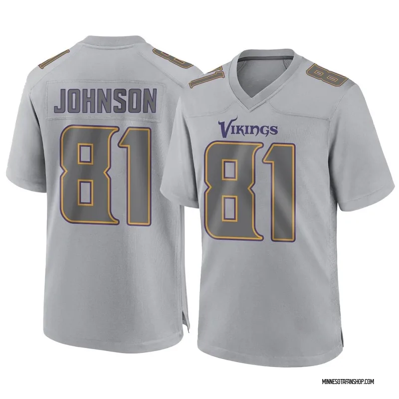 Minnesota Vikings #81 Bisi Johnson Signed Custom Stitched Jersey - AME  Sports