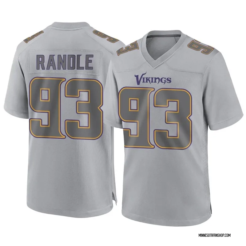 Minnesota Vikings #93 John Randle Custom Stitched Throwback Jersey