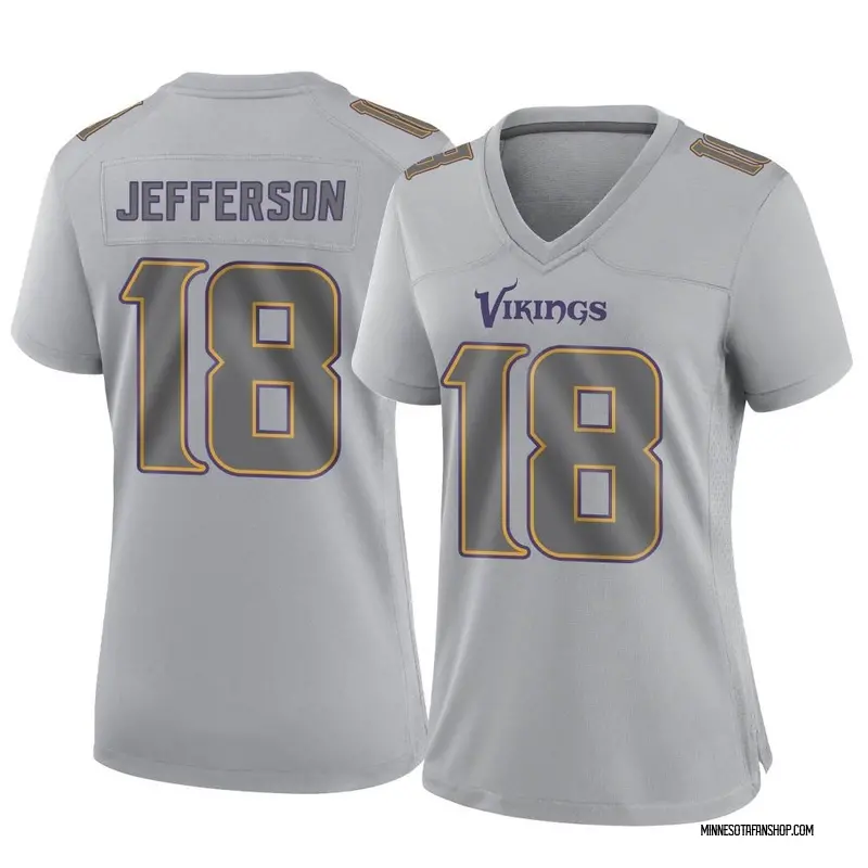 Men's Nike Justin Jefferson Olive Minnesota Vikings 2022 Salute to Service Limited Jersey Size: Small