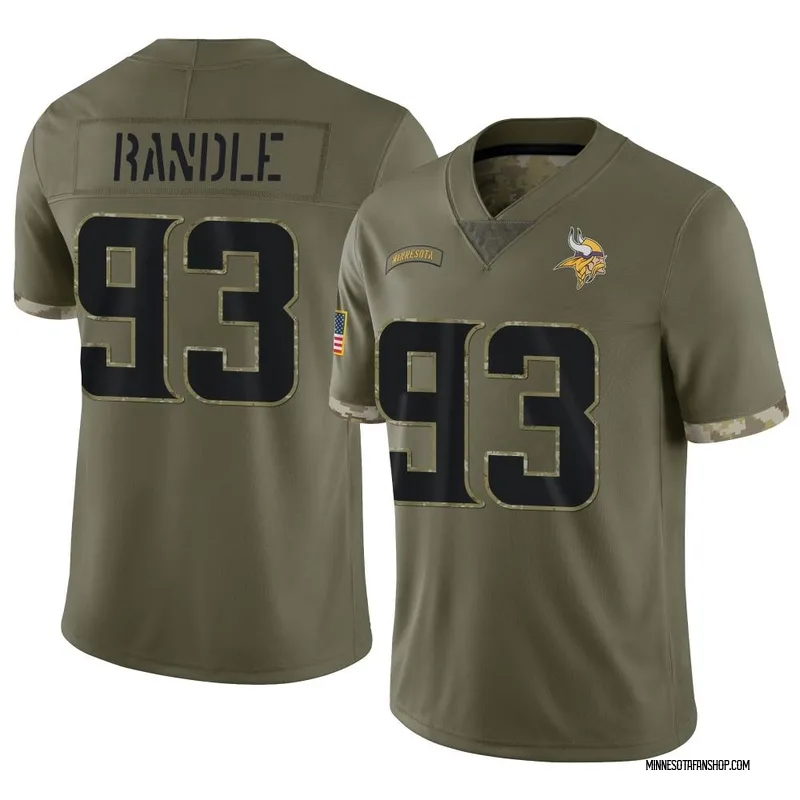 Minnesota Vikings #93 John Randle Custom Stitched Throwback Jersey - AME  Sports