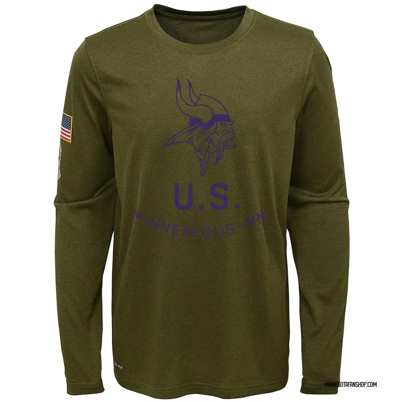 vikings salute to service shirt