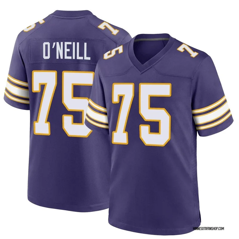 Nike Brian O'Neill Minnesota Vikings Game Purple Team Color Jersey - Men's