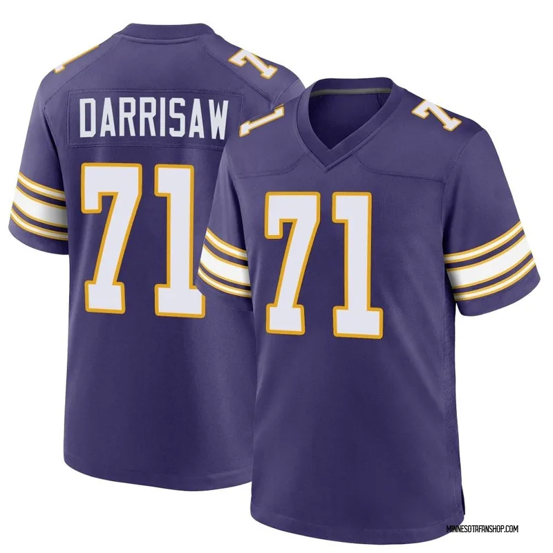 Lids Christian Darrisaw Minnesota Vikings Nike Game Jersey - Purple