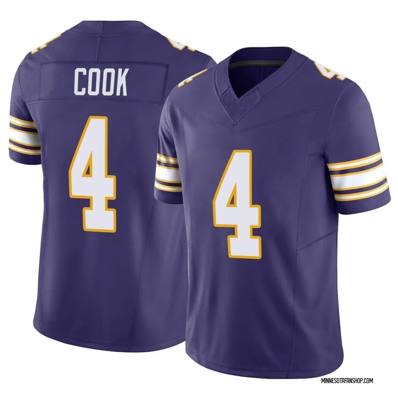 Men's Nike Dalvin Cook White Minnesota Vikings Game Jersey