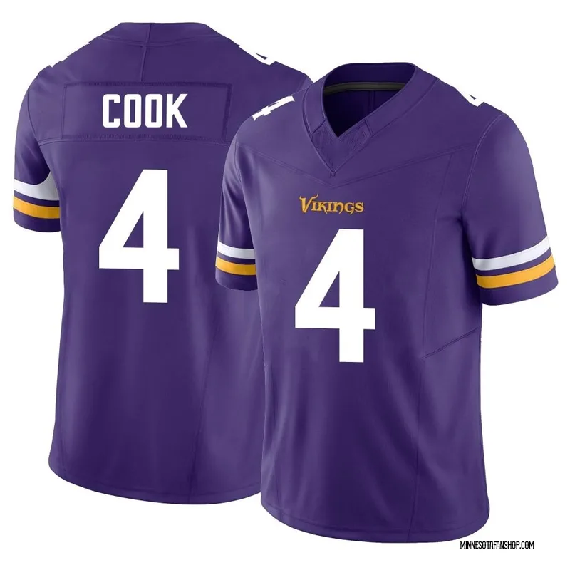 Men's Nike Dalvin Cook Black Minnesota Vikings RFLCTV Limited Jersey