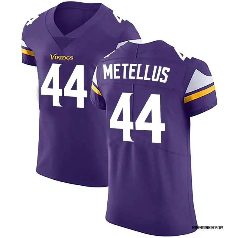 Purple Men's Josh Metellus Minnesota Vikings Elite Team Color Vapor Untouchable Jersey