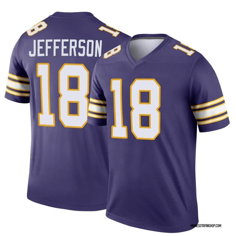 Men's Nike Justin Jefferson Black Minnesota Vikings RFLCTV, 47% OFF