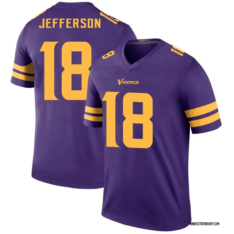 Justin Jefferson Jersey, Justin Jefferson Legend, Game & Limited