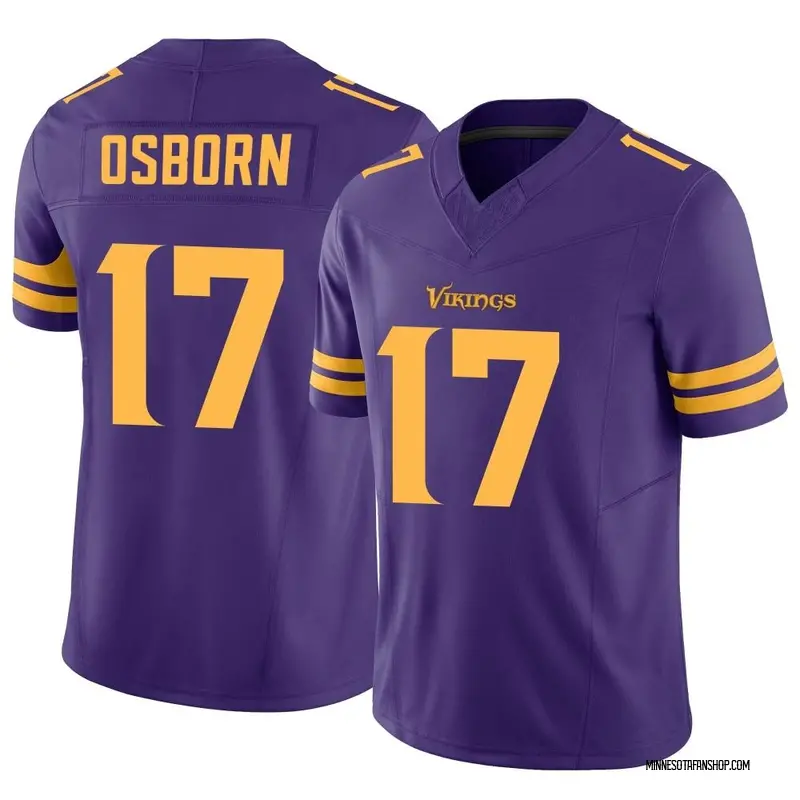 Men's Nike Bisi Johnson Purple Minnesota Vikings Game Jersey