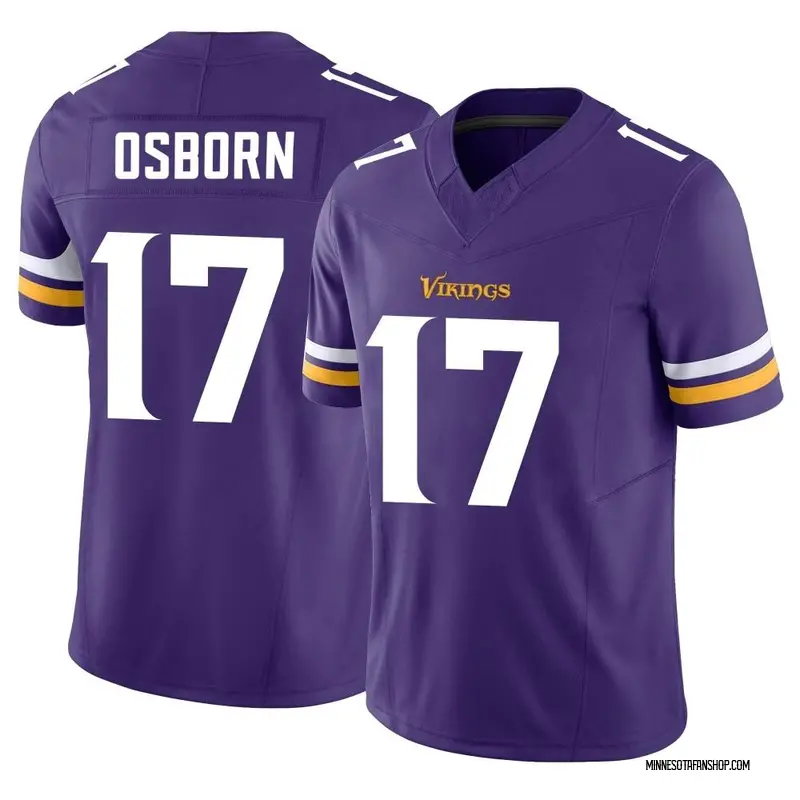 Men's Nike Bisi Johnson Purple Minnesota Vikings Game Jersey