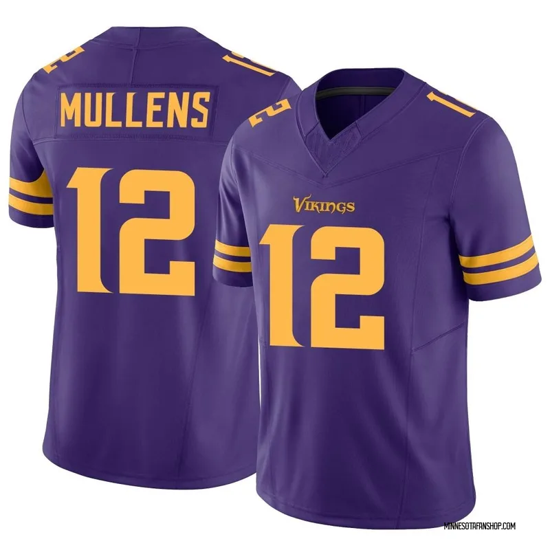 Nick Mullens Minnesota Vikings Youth Purple Backer Long Sleeve T