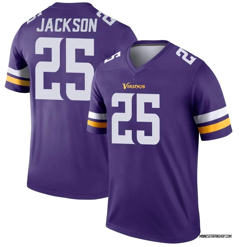 Purple Men's Theo Jackson Minnesota Vikings Legend Jersey