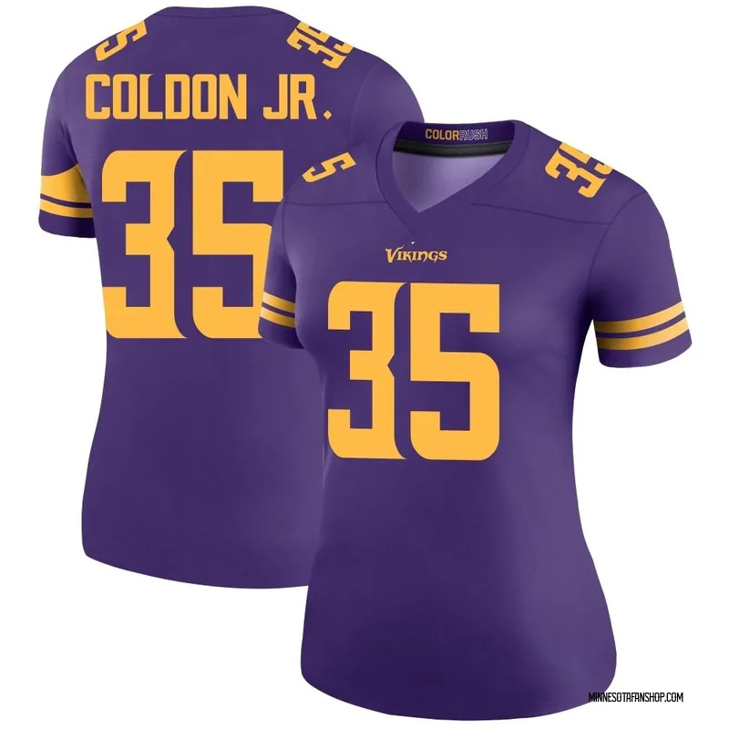 C.J. Ham Minnesota Vikings Youth Legend Purple Color Rush T-Shirt