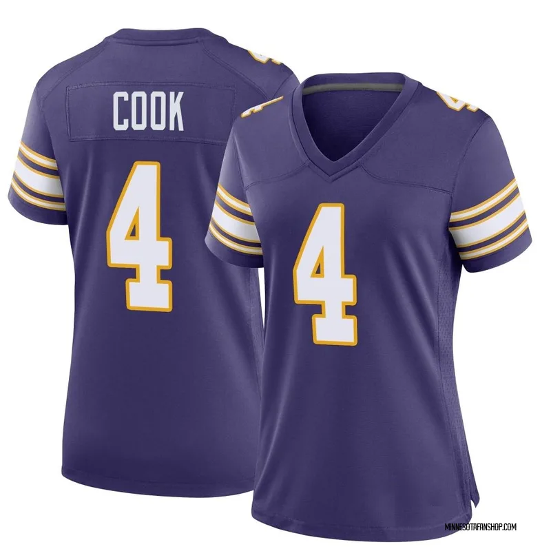 Men's Nike Dalvin Cook White Minnesota Vikings Game Jersey