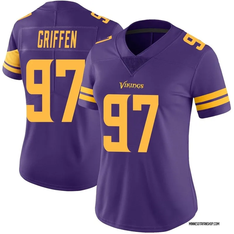 Everson Griffen Signed Vikings Color Rush Jersey (TSE COA)