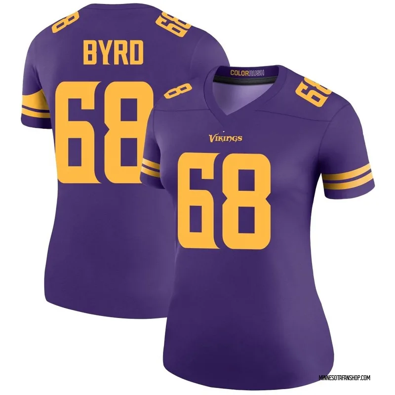 Minnesota Vikings Irv Smith Jr Purple Color Rush Legend Jersey in