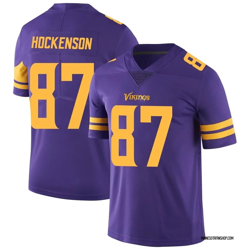 Purple Men's Shamar Stephen Minnesota Vikings Limited Color Rush Jersey