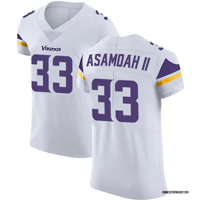 Top-selling Item] Brian Asamoah 33 Minnesota Vikings White Vapor Limited 3D  Unisex Jersey