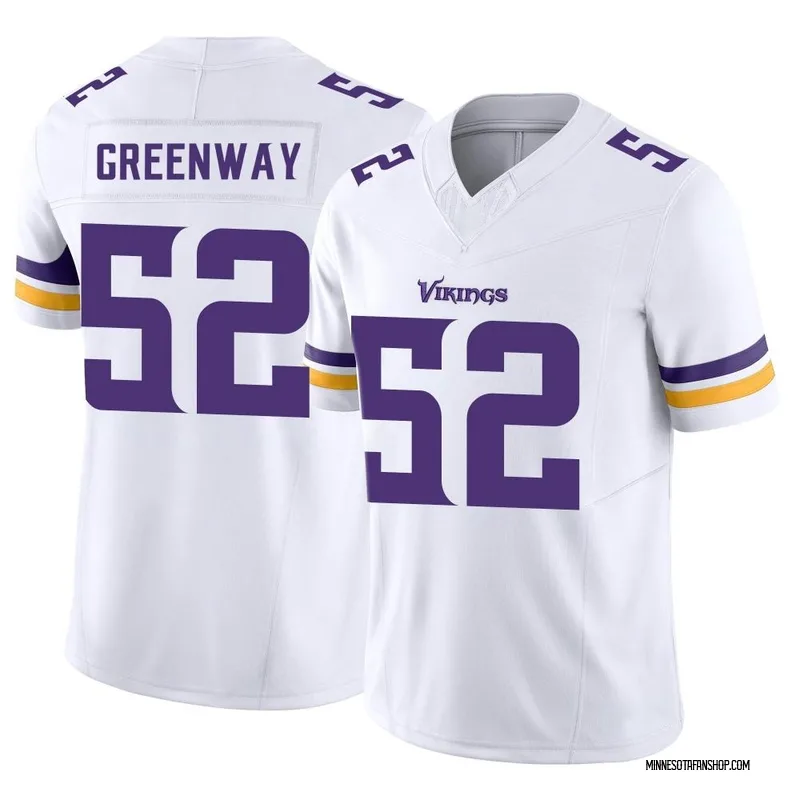 Nike Chad Greenway Minnesota Vikings Game Purple Team Color Jersey - Women's