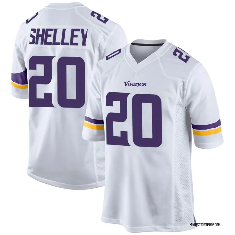 White Men's Duke Shelley Minnesota Vikings Game Jersey