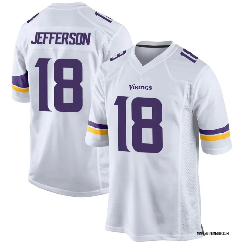 Purple Men's Justin Jefferson Minnesota Vikings Elite Team Color Vapor ...