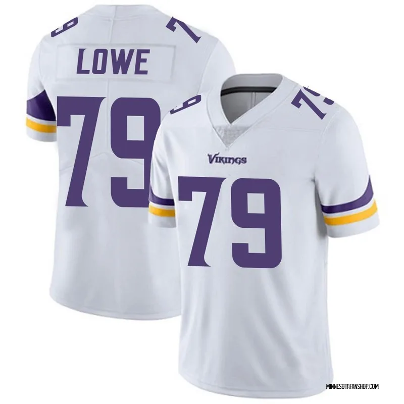 Vederian Lowe 63 Minnesota Vikings White Vapor Limited Jersey - Bluefink